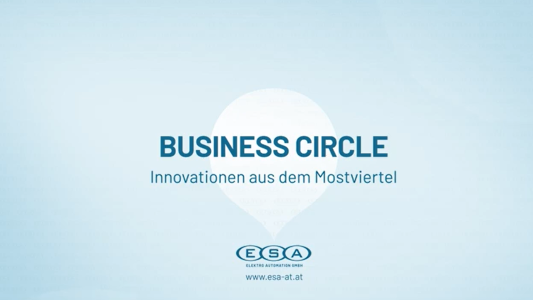 Screenshot des Intros vom ESA Business Circle